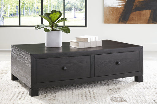 Foyland Cocktail Table with Storage Homeline Furniture