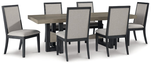 Foyland Dining Table and 6 Chairs Homeline Furniture