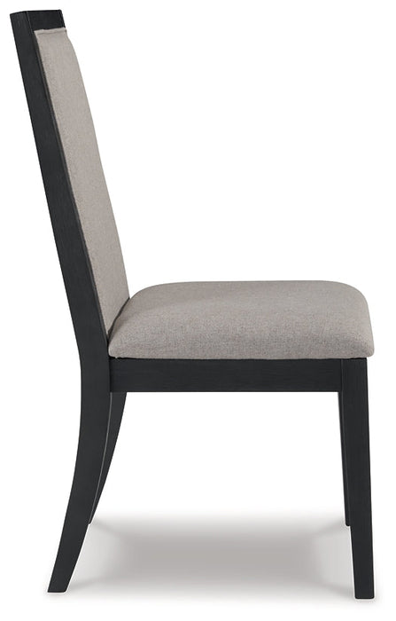 Foyland Dining UPH Side Chair (2/CN) Homeline Furniture