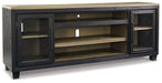 Foyland XL TV Stand w/Fireplace Option Homeline Furniture