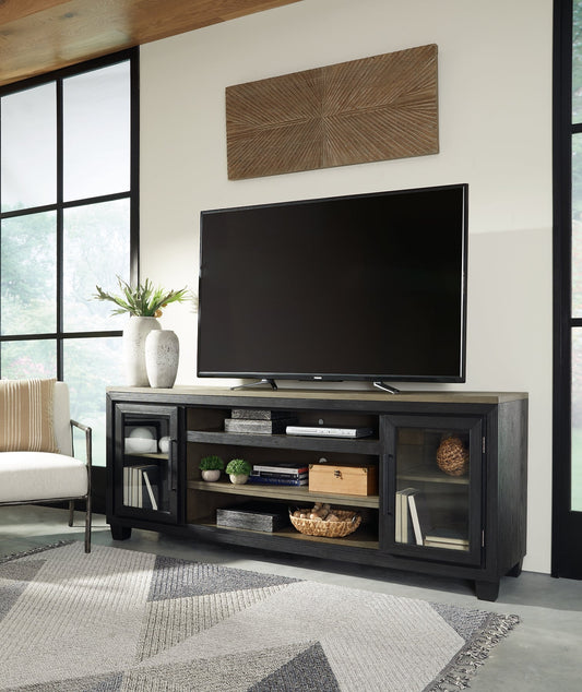 Foyland XL TV Stand w/Fireplace Option Homeline Furniture