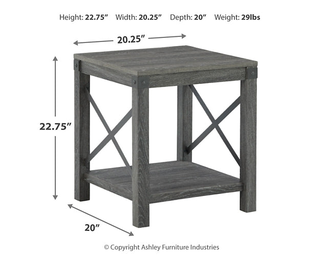 Freedan Square End Table Homeline Furniture