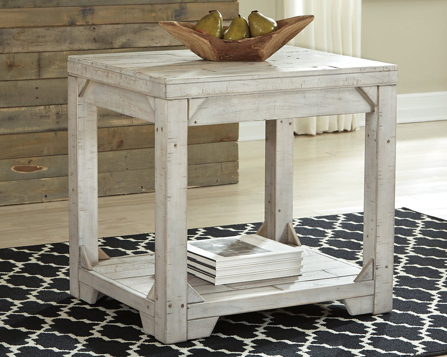 Fregine Coffee Table with 1 End Table Homeline Furniture