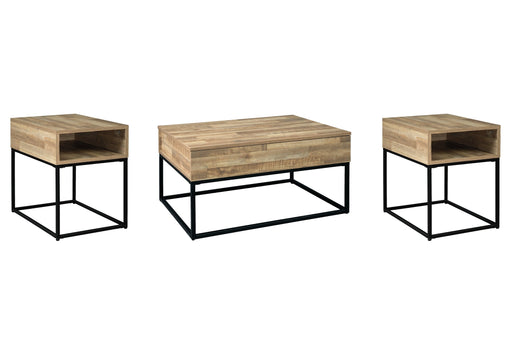 Gerdanet Coffee Table with 2 End Tables Homeline Furniture