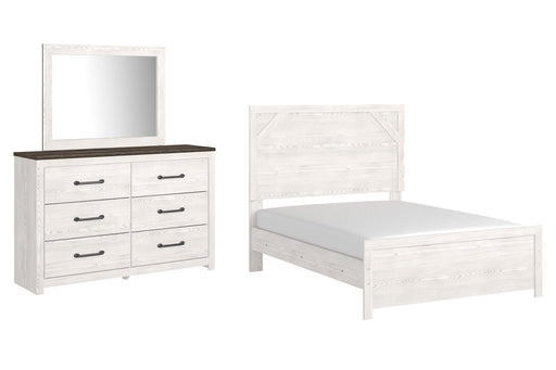 Gerridan Full Panel Bed with Mirrored Dresser Homeline Furniture