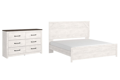 Gerridan King Panel Bed with Dresser Homeline Furniture