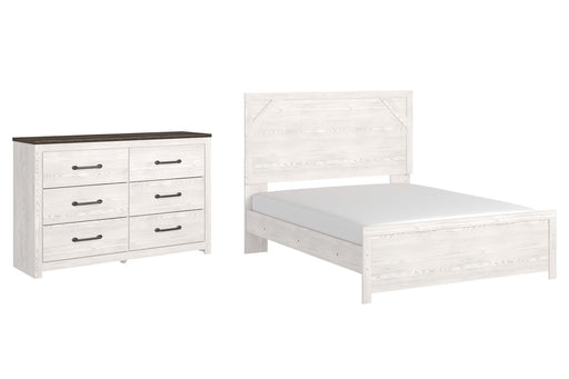 Gerridan Queen Panel Bed with Dresser Homeline Furniture