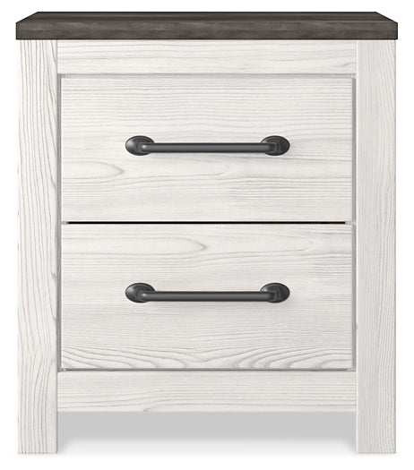 Gerridan Two Drawer Night Stand Homeline Furniture