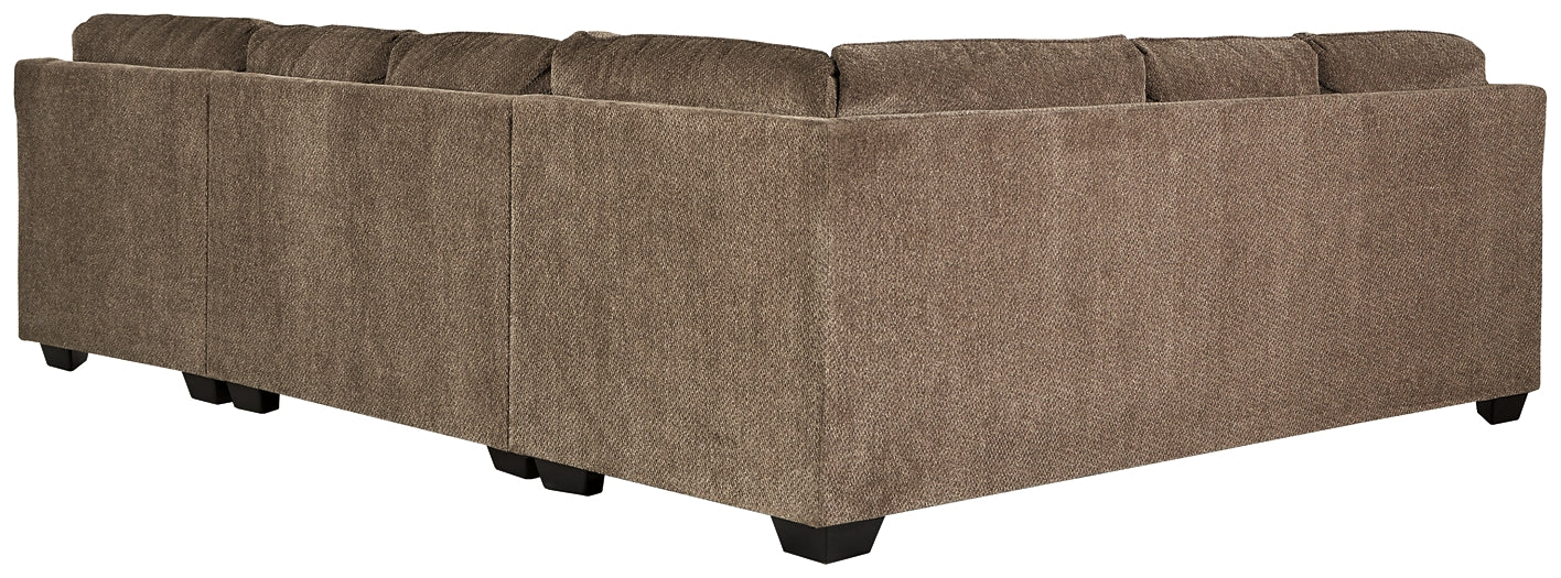 Graftin 3-Piece Sectional with Chaise Homeline Furniture