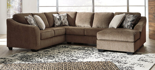 Graftin 3-Piece Sectional with Chaise Homeline Furniture