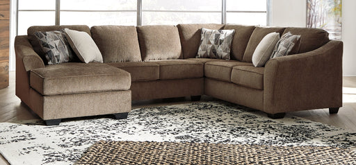 Graftin 3-Piece Sectional with Chaise Homeline Furniture