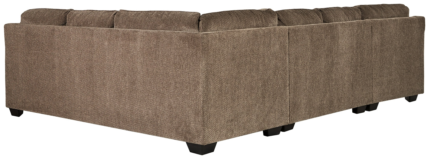 Graftin 3-Piece Sectional with Chaise Homeline Furniture