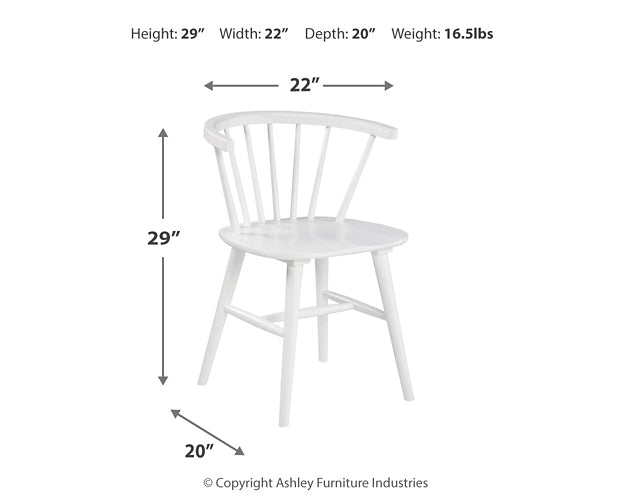 Grannen Dining Room Side Chair (2/CN) Homeline Furniture