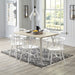 Grannen Dining Table and 6 Chairs Homeline Furniture