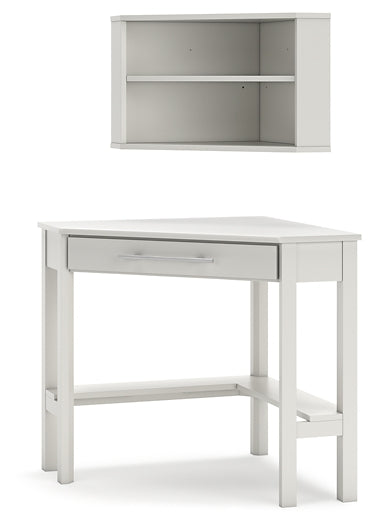 Grannen Home Office Corner Desk with Bookcase Homeline Furniture