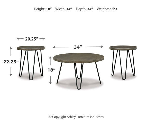 Hadasky Occasional Table Set (3/CN) Homeline Furniture