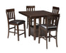 Haddigan Counter Height Dining Table and 4 Barstools Homeline Furniture