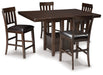 Haddigan Counter Height Dining Table and 4 Barstools Homeline Furniture