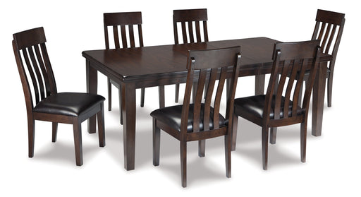 Haddigan Dining Table and 6 Chairs Homeline Furniture