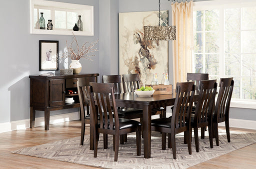 Haddigan Dining Table and 8 Chairs with Storage Homeline Furniture