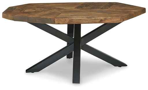 Haileeton Coffee Table with 1 End Table Homeline Furniture