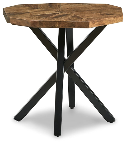 Haileeton Round End Table Homeline Furniture