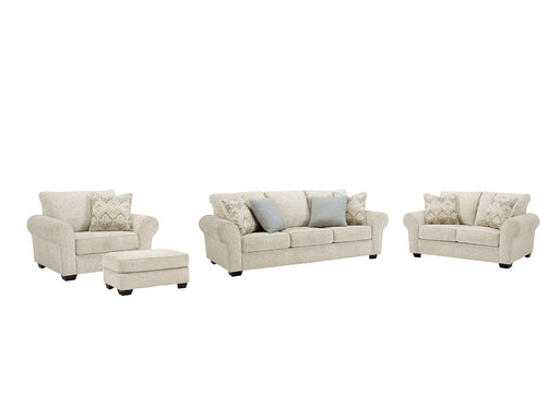 Haisley Sofa, Loveseat, Chair and Ottoman Homeline Furniture