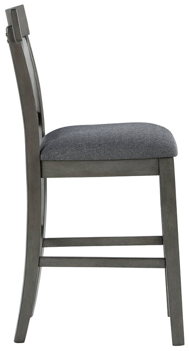 Hallanden Upholstered Barstool (2/CN) Homeline Furniture