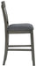 Hallanden Upholstered Barstool (2/CN) Homeline Furniture