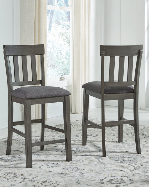 Hallanden Upholstered Barstool (2/CN) Homeline Furniture