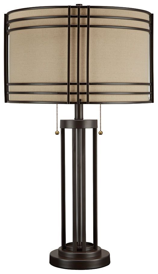 Hanswell Metal Table Lamp (1/CN) Homeline Furniture