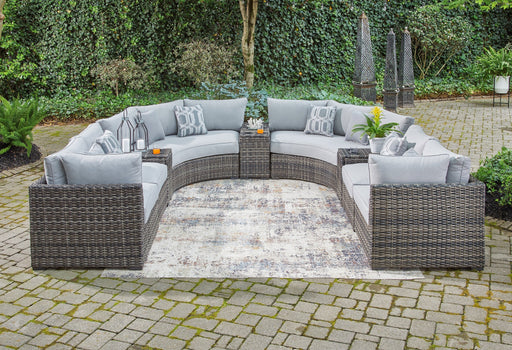 Harbor Court 9-Piece Outdoor Sectional Homeline Furniture