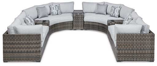 Harbor Court 9-Piece Outdoor Sectional Homeline Furniture