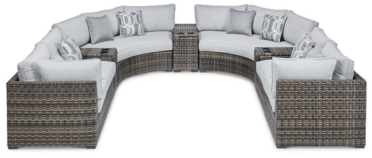 Harbor Court 9-Piece Outdoor Sectional Homeline Furniture