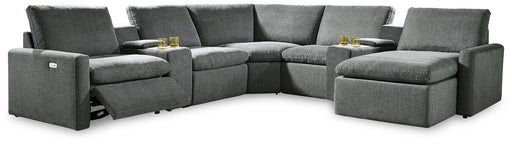 Hartsdale 7-Piece Power Reclining Sectional Homeline Furniture