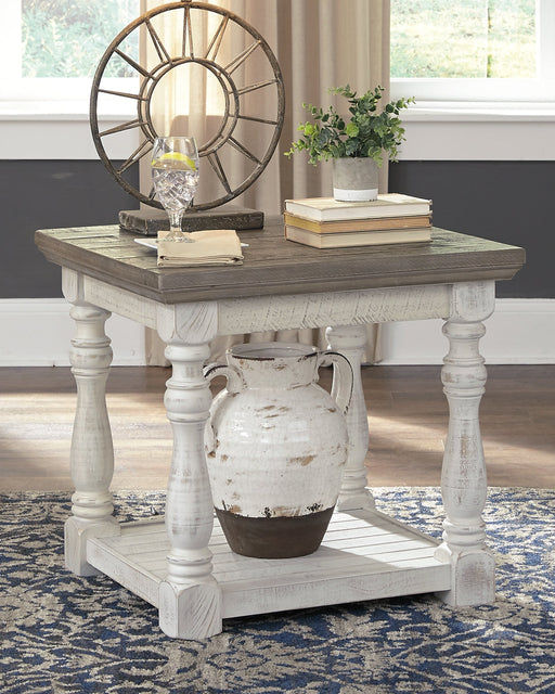 Havalance Rectangular End Table Homeline Furniture