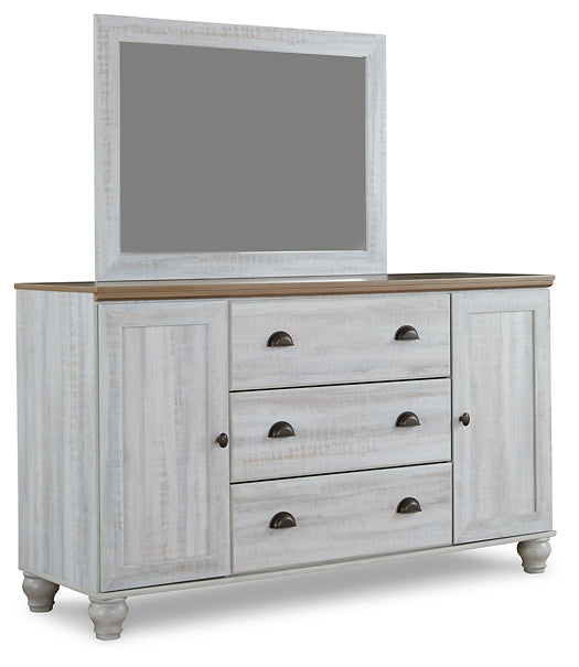 Haven Bay Dresser and Mirror Homeline Furniture