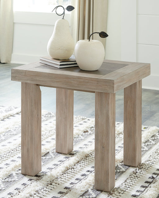 Hennington Rectangular End Table Homeline Furniture