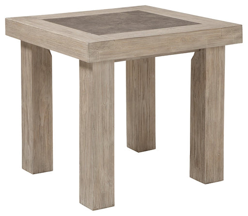 Hennington Rectangular End Table Homeline Furniture