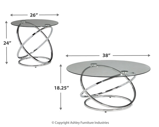 Hollynyx Occasional Table Set (3/CN) Homeline Furniture