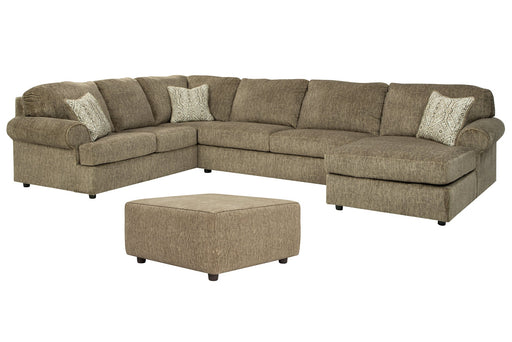 Hoylake 3-Piece Sectional with Ottoman Homeline Furniture