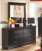 Huey Vineyard Dresser and Mirror Homeline Furniture