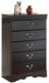 Huey Vineyard Five Drawer Chest Homeline Furniture