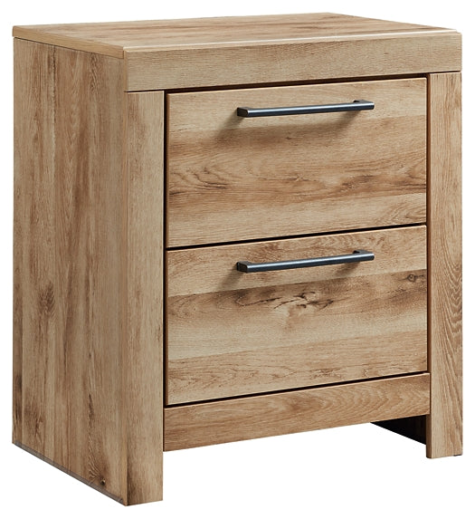 Hyanna Two Drawer Night Stand Homeline Furniture