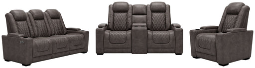 HyllMont Sofa, Loveseat and Recliner Homeline Furniture