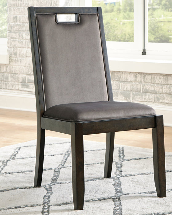 Hyndell Dining UPH Side Chair (2/CN) Homeline Furniture