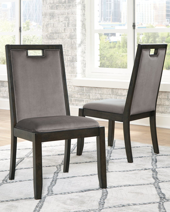 Hyndell Dining UPH Side Chair (2/CN) Homeline Furniture