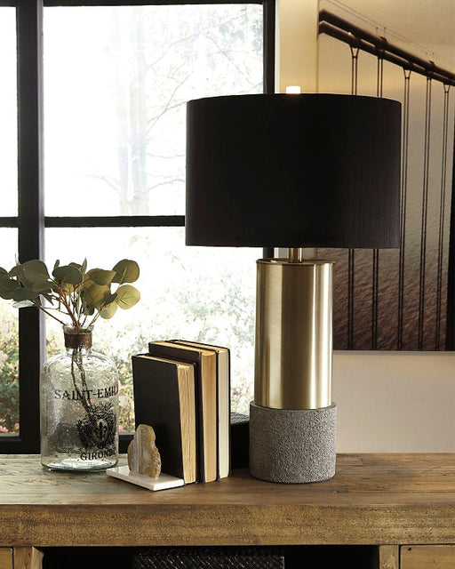 Jacek Metal Table Lamp (2/CN) Homeline Furniture