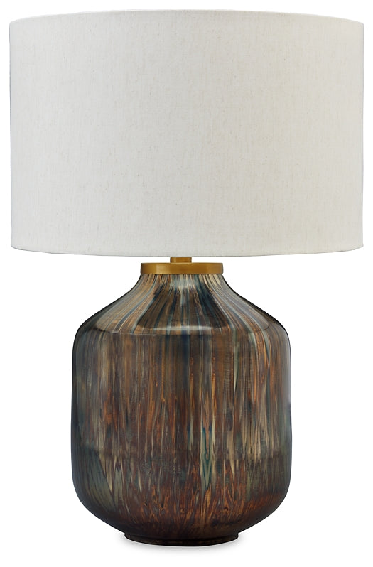 Jadstow Glass Table Lamp (1/CN) Homeline Furniture