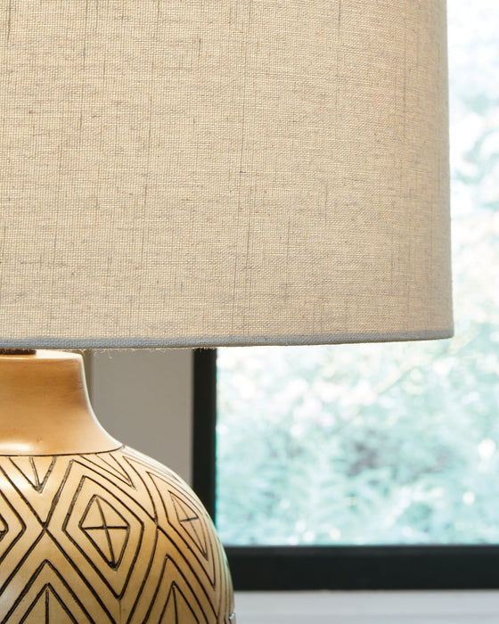 Jairgan Poly Table Lamp (2/CN) Homeline Furniture